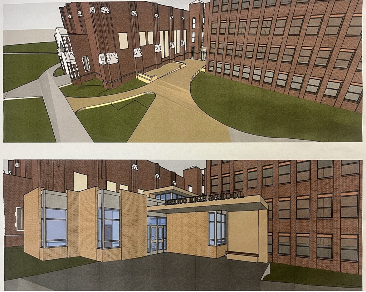 MHS secure entryway drawing